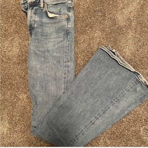 Super dry high waisted boot cut jeans 28x33